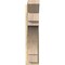 Ekena Millwork Merced Slat Rough Sawn Outlooker, Douglas Fir, 8"W x 32"D x 36"H OUT08X32X36MRC06RDF - alternate 4